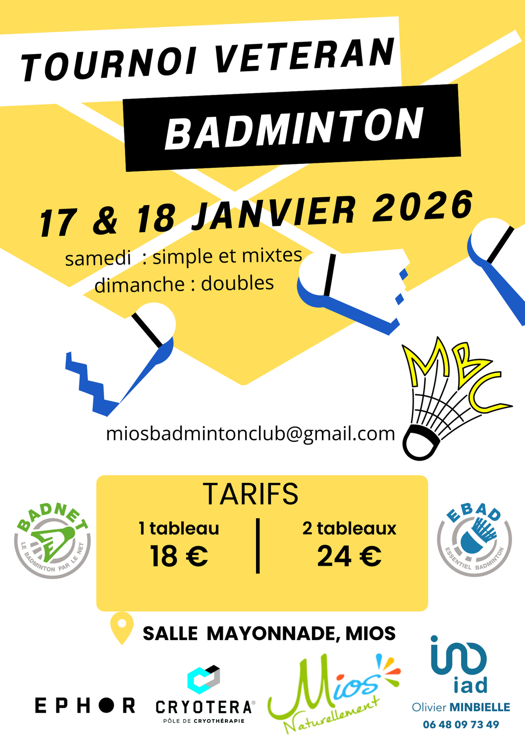 4éme Tournoi Vétéran de Mios